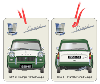 Triumph Herald Coupe 1959-61 Air Freshener